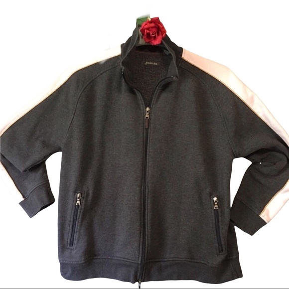 VTG. ST. JOHNS BAY GRAY PALE PINK SZ. LG. - Picture 2 of 9